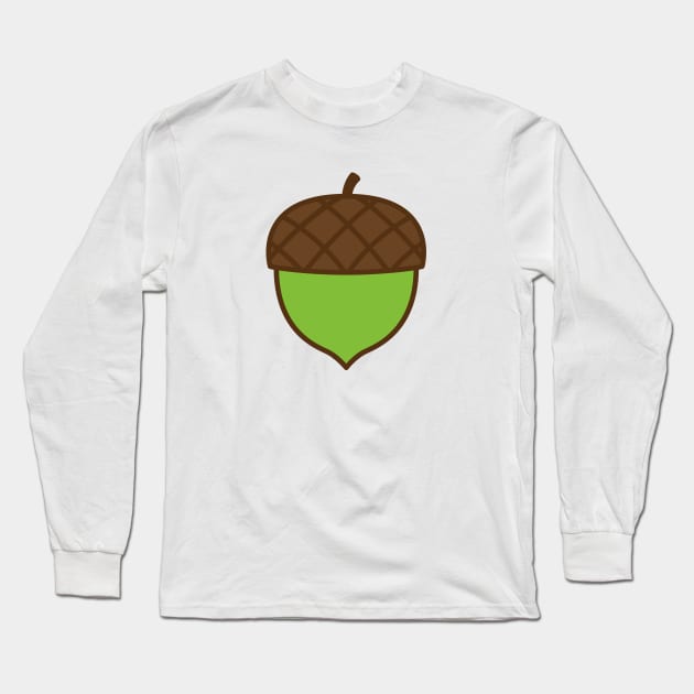 Acorn Long Sleeve T-Shirt by melikeozmen